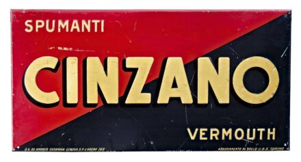 Cinzano reklámtábla