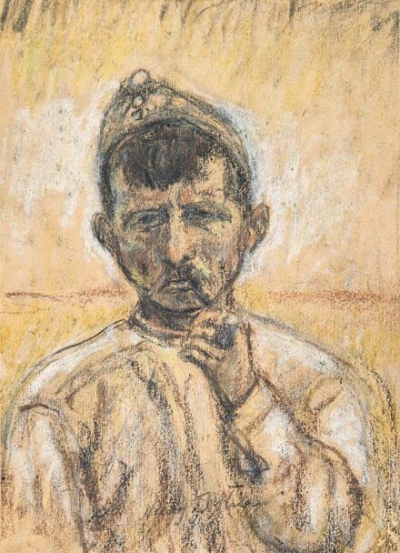 Nagy István (1873-1937) Katonaportré