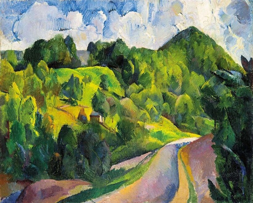 Aba-Novák Vilmos (1894-1941) Felsőbányai táj, 1925