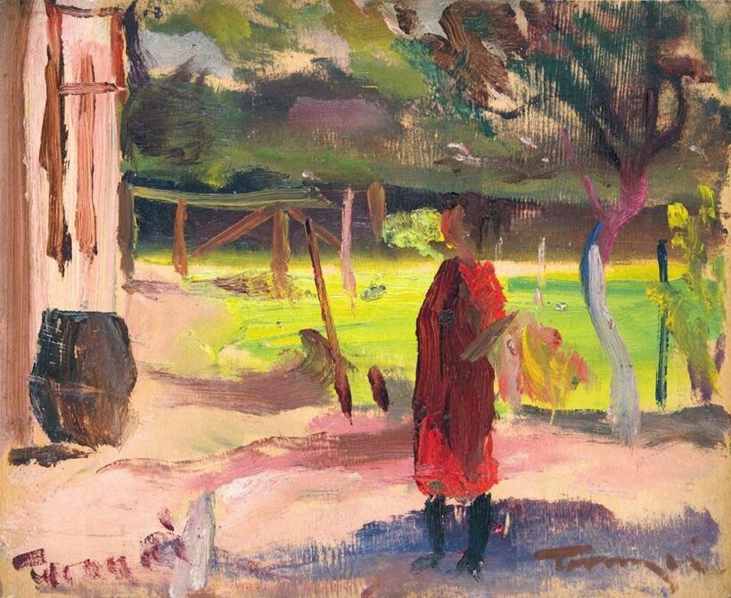Tornyai János (1869-1936) Udvaron