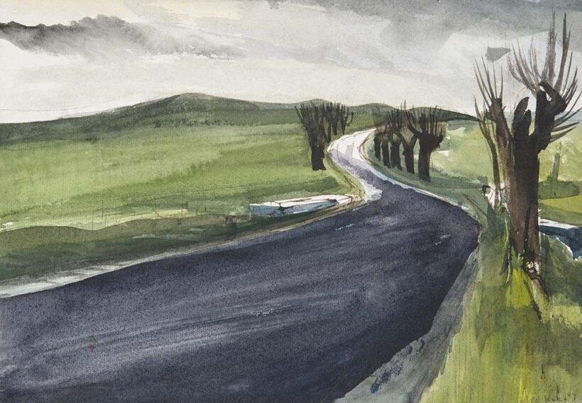 Kokas Ignác (1926-2009) Útmenti táj