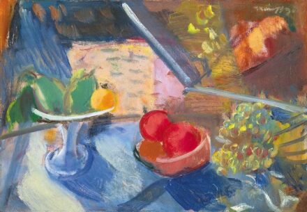 Márffy Ödön (1878-1959) Gyümölcscsendélet, 1930 körül