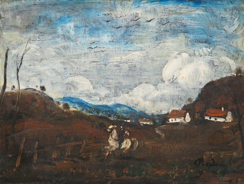 Rudnay Gyula (1878-1957) Lovas a völgyben