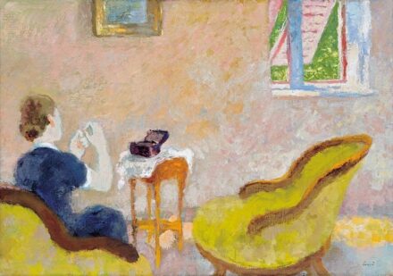 Szőnyi István (1894-1960) Varró nő, 1930-as évek közepe