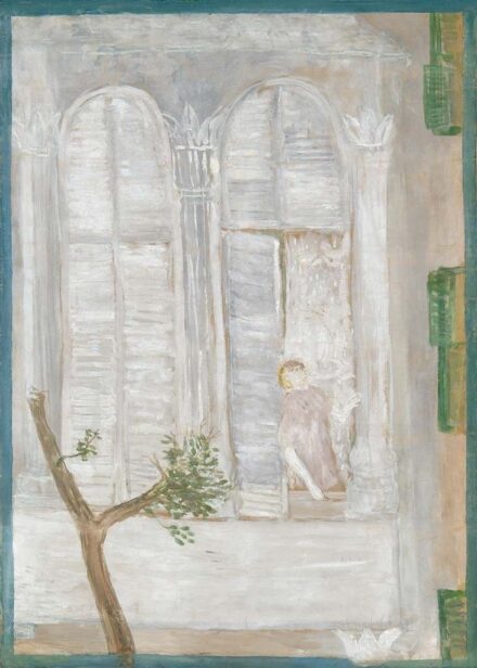 Anna Margit (1913-1989) Ablakból kinéző, 1936