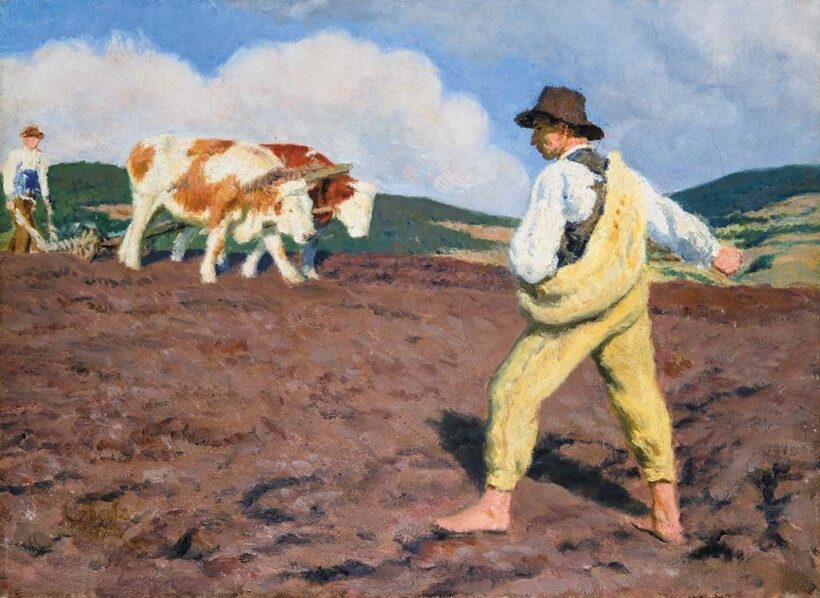 Glatz Oszkár (1872-1958) Magvető, 1923