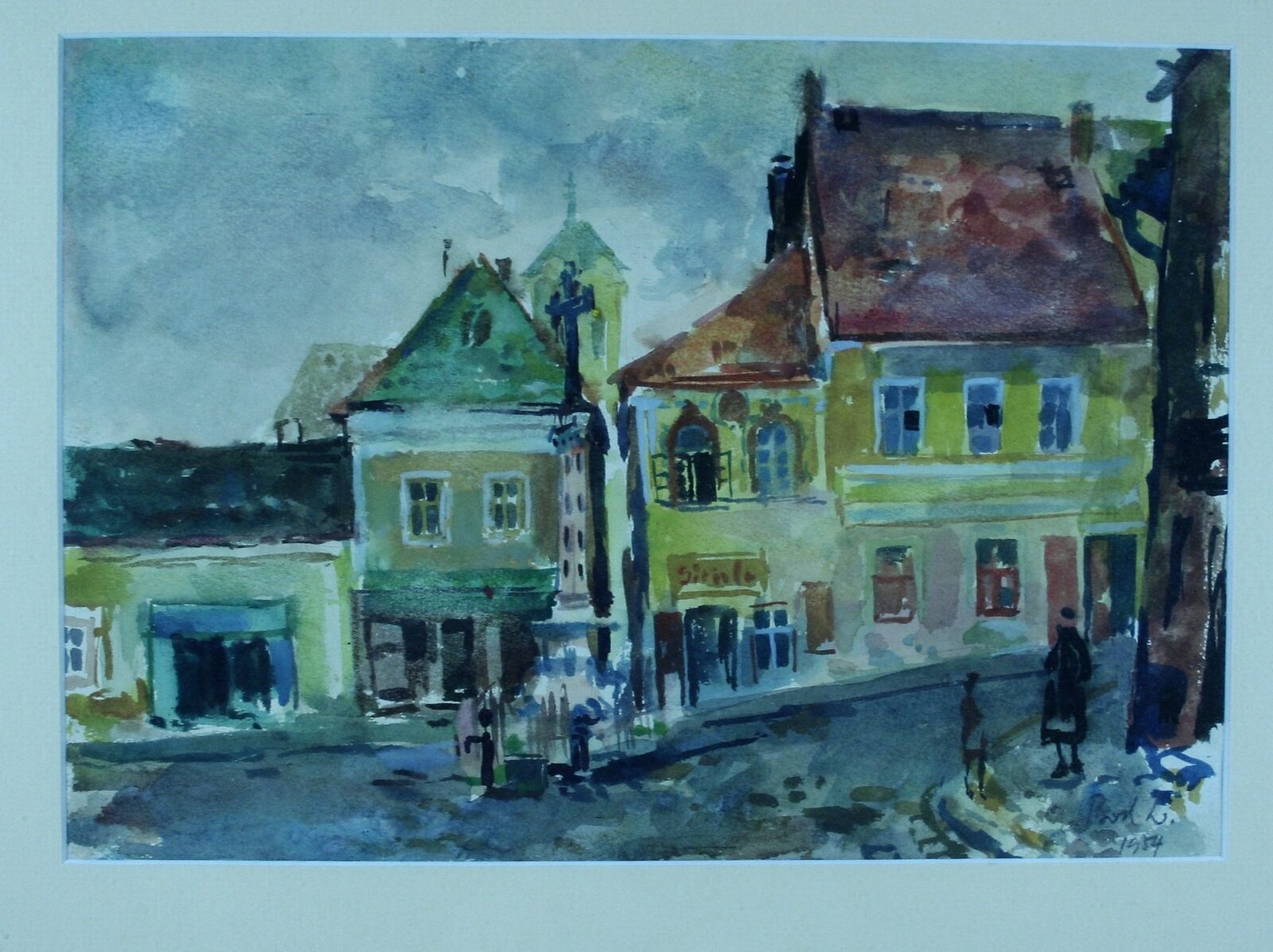 Bod László(1920-2001):Szentendre