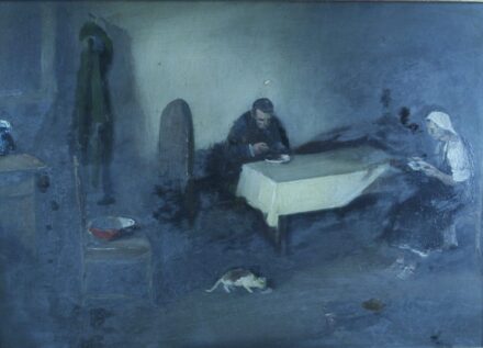 Benedek Jenő id. (1906-1987):Ebédelők