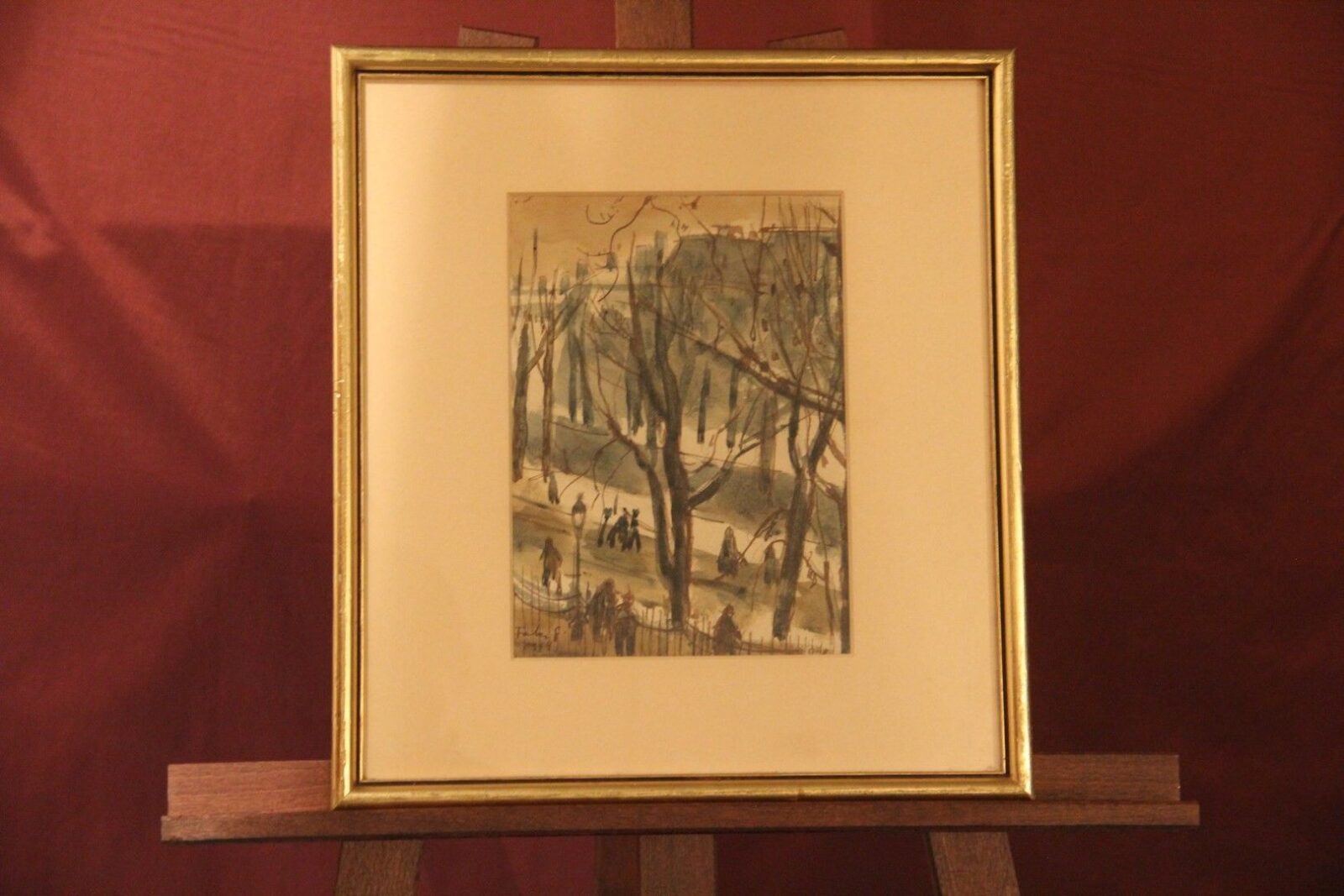 Fáber Gabriella (Keil Lórántné) - Utcarészlet