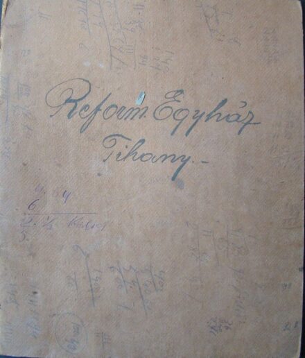 46-1646 Tihanyi Református Egyház adókönyve 1905/11. évre