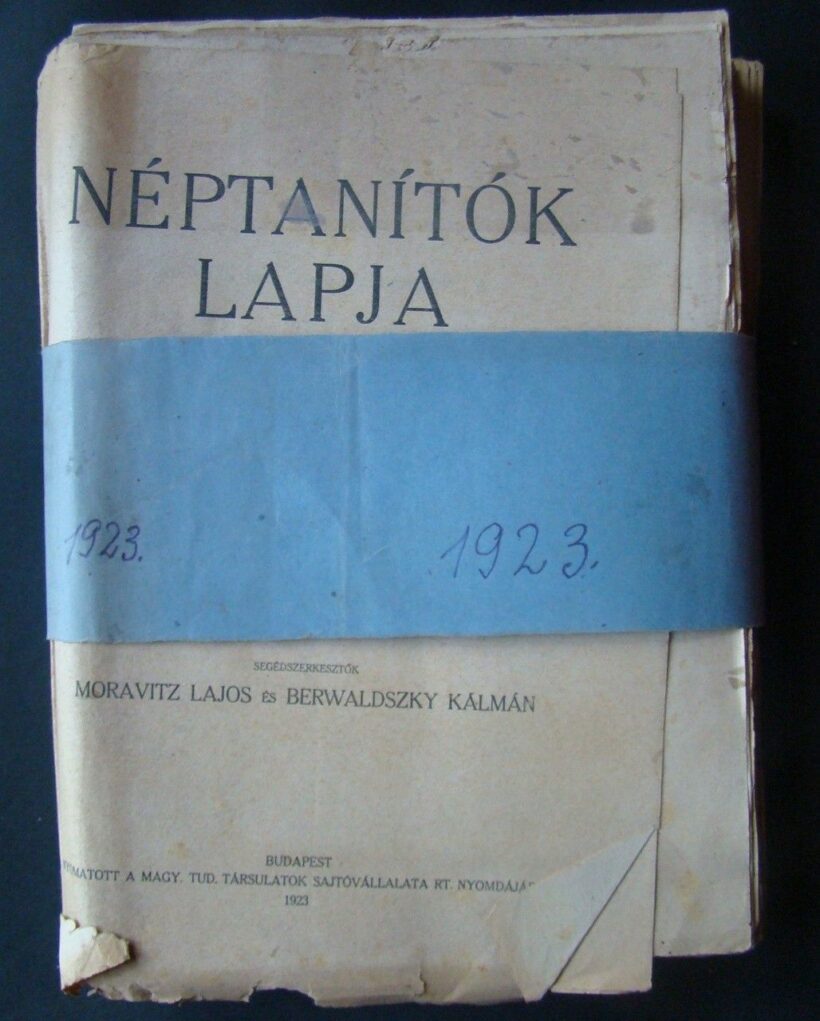 46-1625 1923 Néptanítók lapja / Teljes év