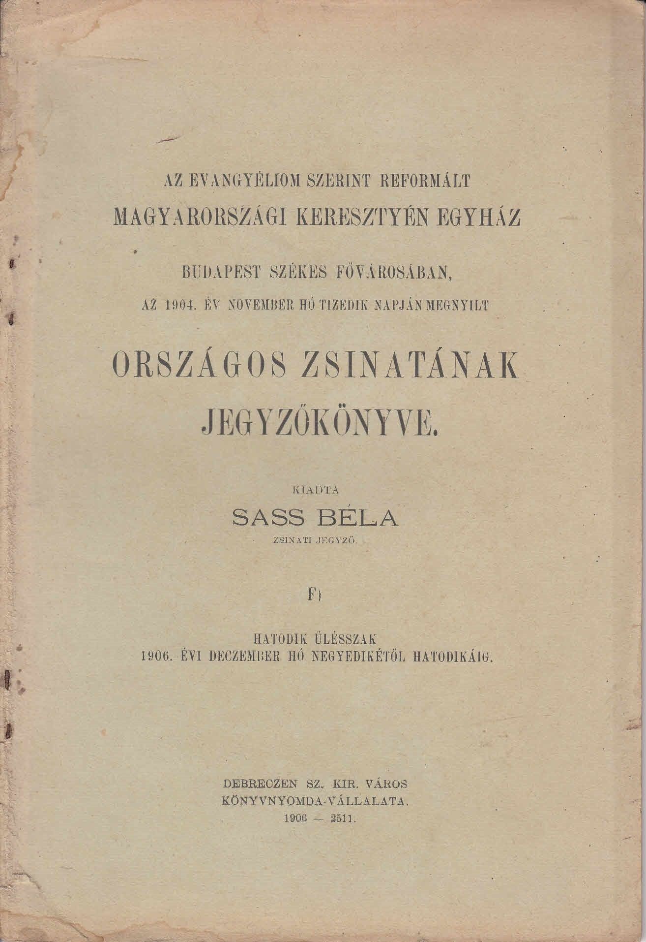 46-1309 A Dunántuli Református Egyházkerület Pápai Főiskolájának értesítője az 1936-37. iskolai évről