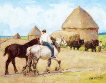 Pór Bertalan:Nyári mezőn, 1910 előtt