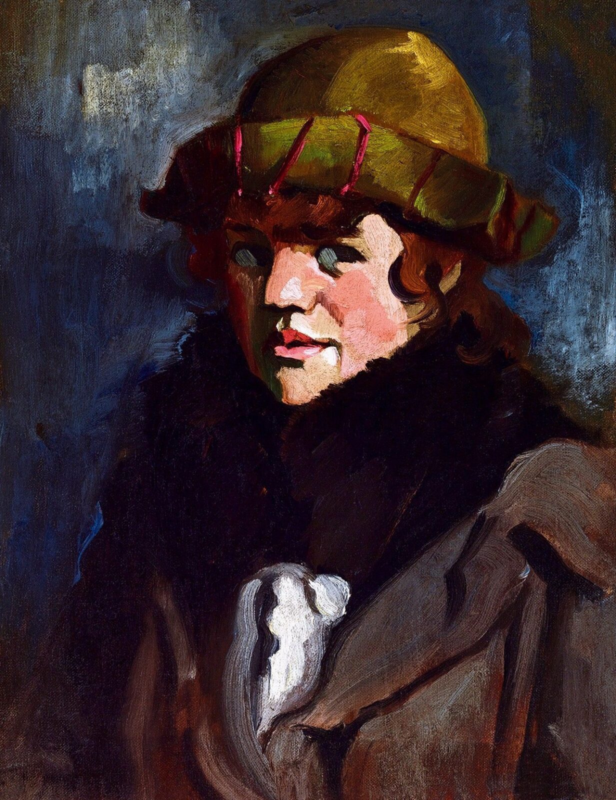 Farkas István:Kalapos lány, 1920-as évek eleje