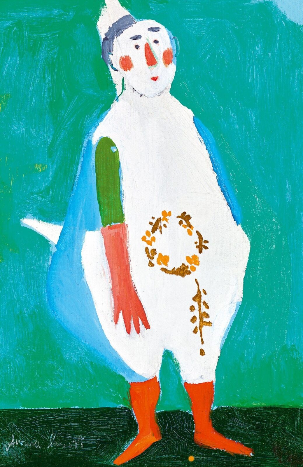 Anna Margit:Ránk tekintő (Bohóc)