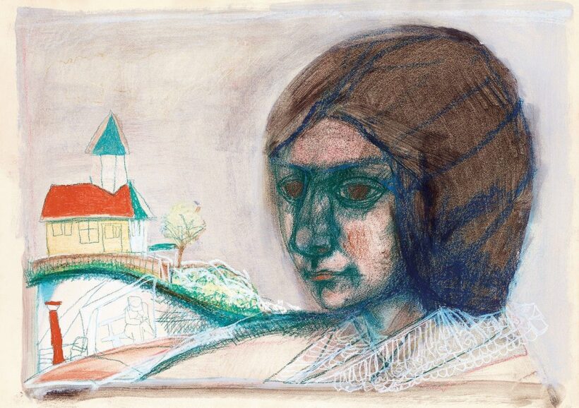 Kondor Béla:Kaffka Margit emlékére, 1963