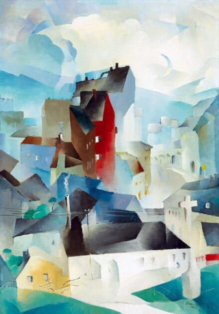Barzó Endre:Város, (Emlékezés Budára) 1930