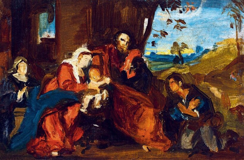 Székely Bertalan:Pásztorok imádása, 1906