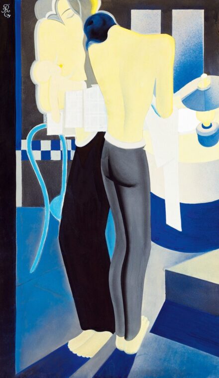 Richter Gyula (működött a két világháború között):Reggel (Art deco jelenet)