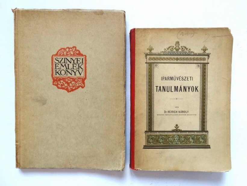 Szinyei emlékkönyv (1922), Iparművészeti tanulmányok - Dr.Herich K. (1885),