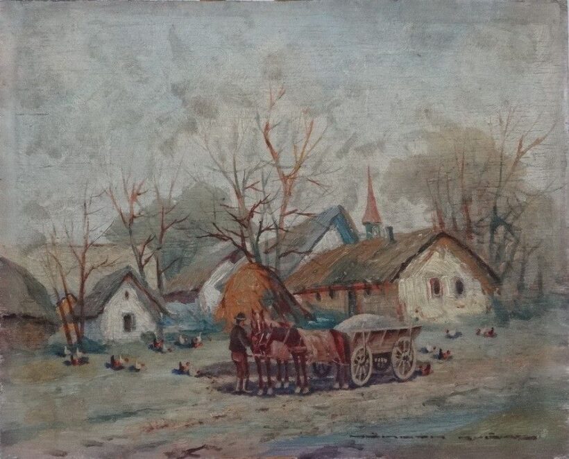 Németh György (1888 - 1962): Szekér