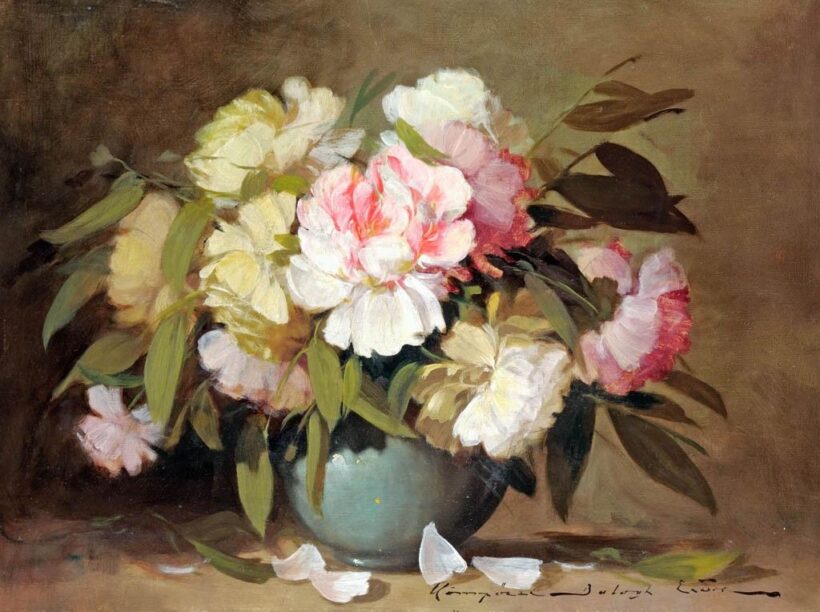 Kömpöczy Balogh Endre (1911-1977): Pünkösdirózsák