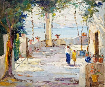 Magyar festő, 20. sz. eleje : Mediterrán kikötő