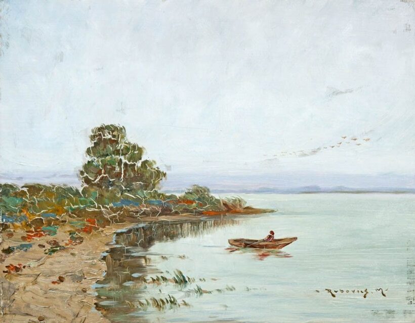 Rubovics Márk (1867-1947): Balatoni hangulat