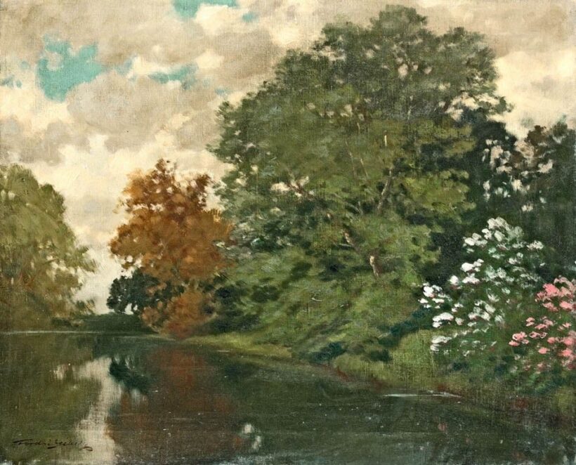 Tordai Székely Mihály (működött a 20. sz. első felében): Parkrészlet