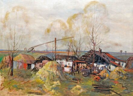 Rappai Vilmos : Tanyarészlet