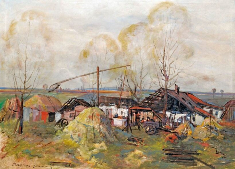 Rappai Vilmos : Tanyarészlet