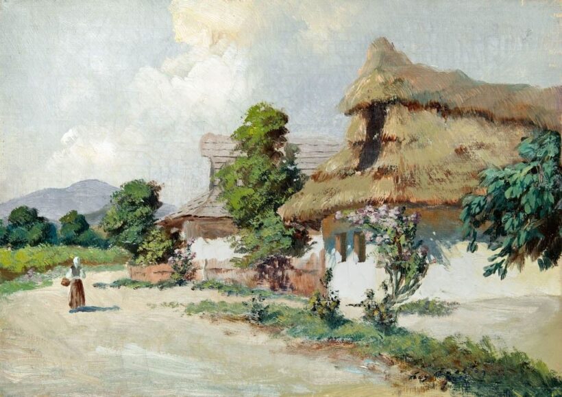 Ács Ágoston (1889-1947): Faluszéle