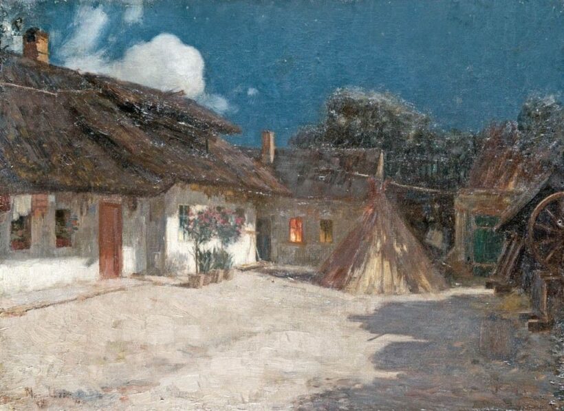 Nagy Lázár (1861-1923): Éjszakai falu