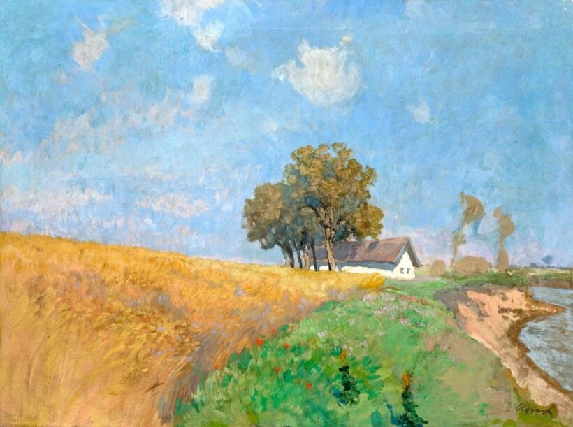 Olgyay Ferenc (1872-1939): Alföldi táj
