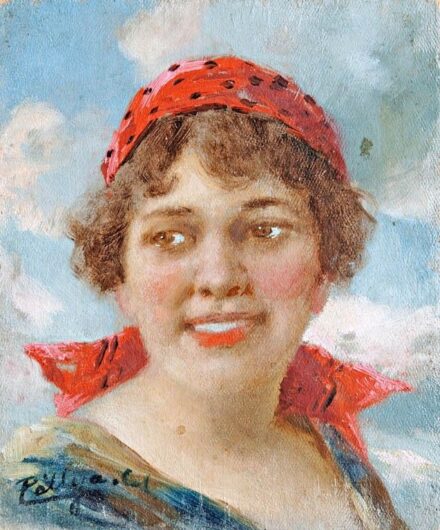Pállya Celesztin (1864-1948): Menyecske
