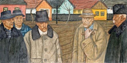 Czene Béla (1880 körül -1944 körül): Beszélgetők, 1989