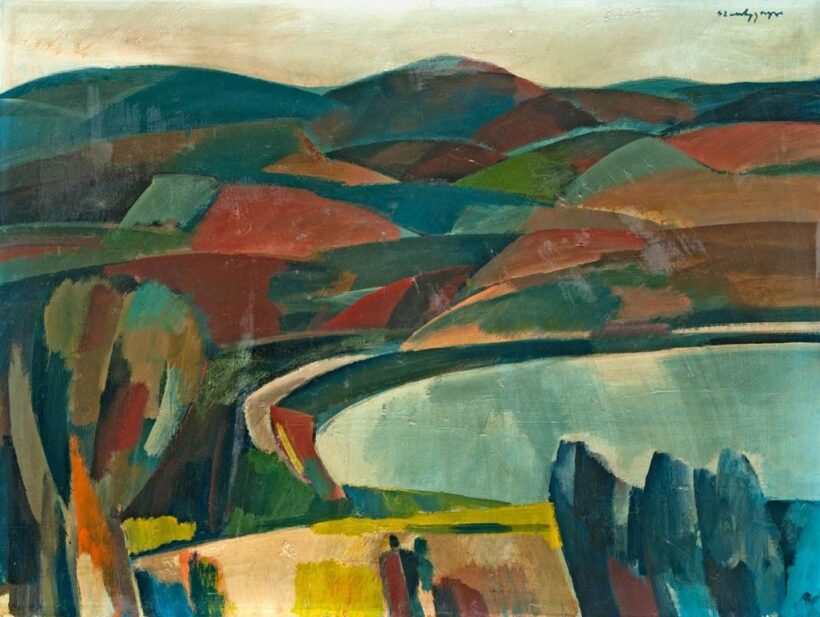 Szentgyörgyi Kornél (1916-2006): Belső tó