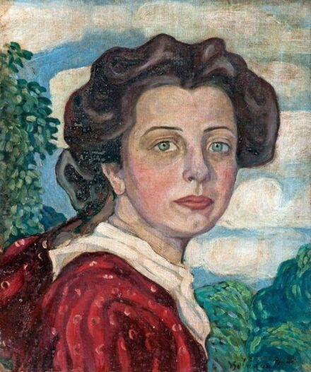 Belányi Viktor (1877-1955): Női portré