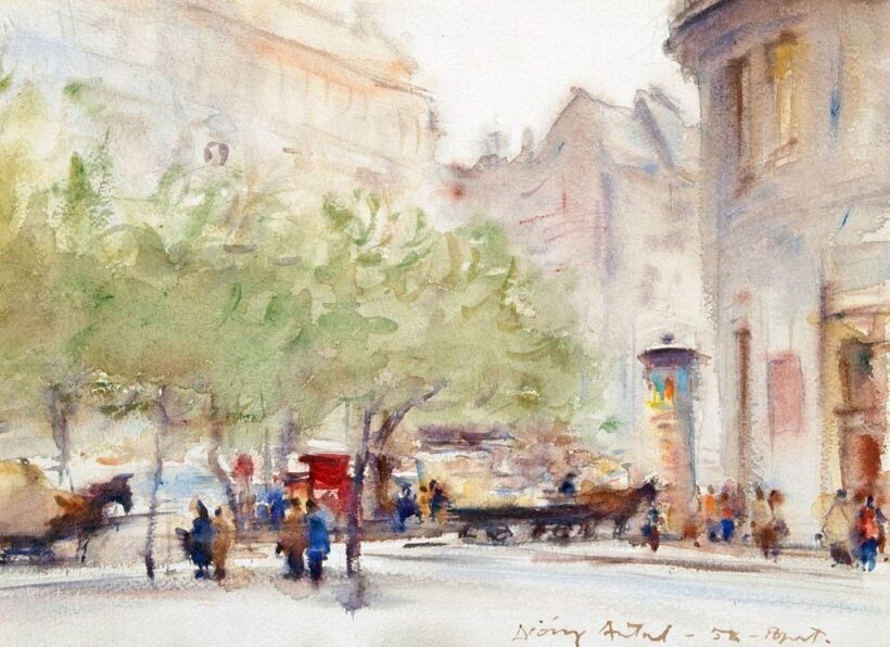 Diósy Antal (1895-1977): Budapest, 1958
