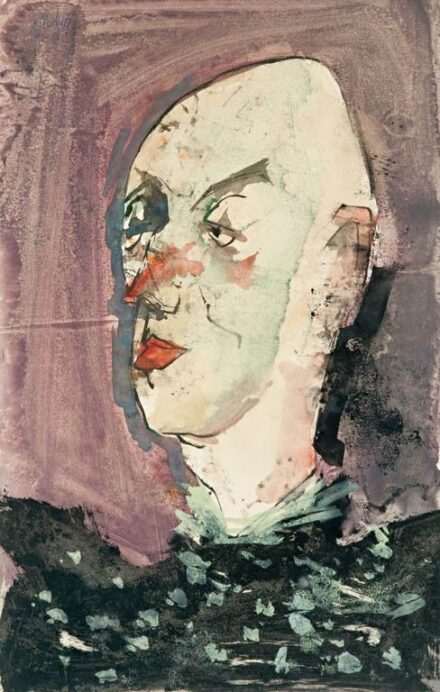Heel, Jan van (1898-1991): Bohóc, 1985