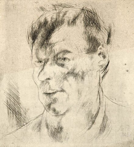Szőnyi István (1894-1960): Önarckép, 1924
