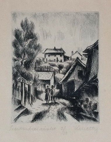 Kmetty János (1889 - 1975): Szentendrei részlet