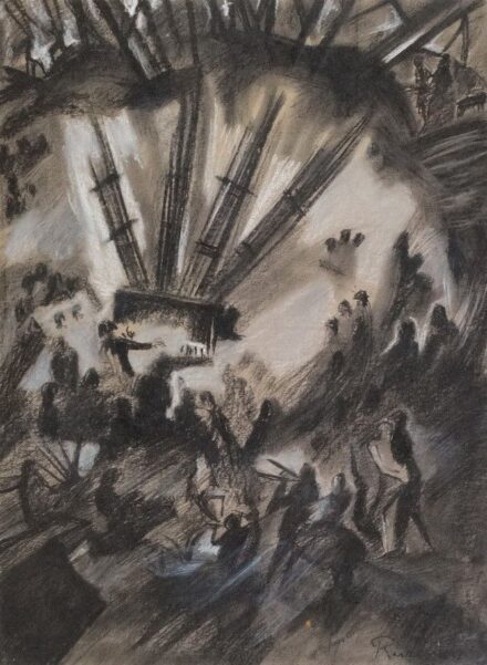 Ruzicskay György (1896-1993): Illusztráció a Szerelemkeresőből