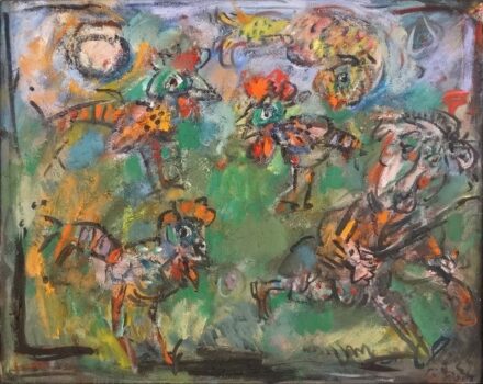 Tóth Ernő (1946): Kakaskirály, 2004