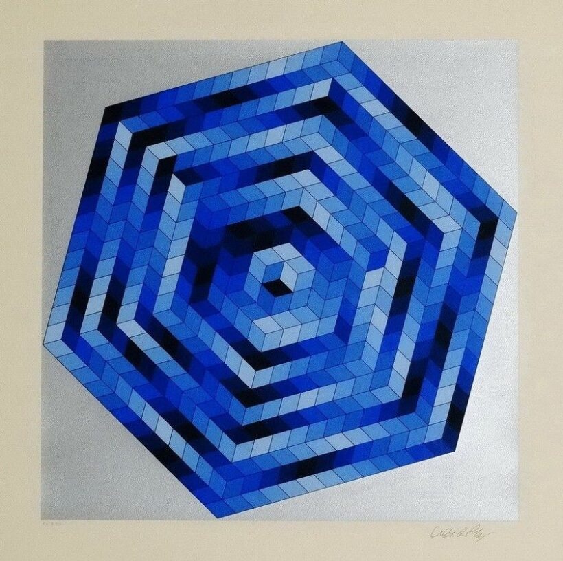 Vasarely, Victor (1908-1997): Kompozíció