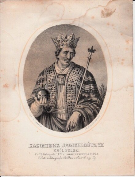 47-428 Kazimierz Jagiellonczyk lengyel király
