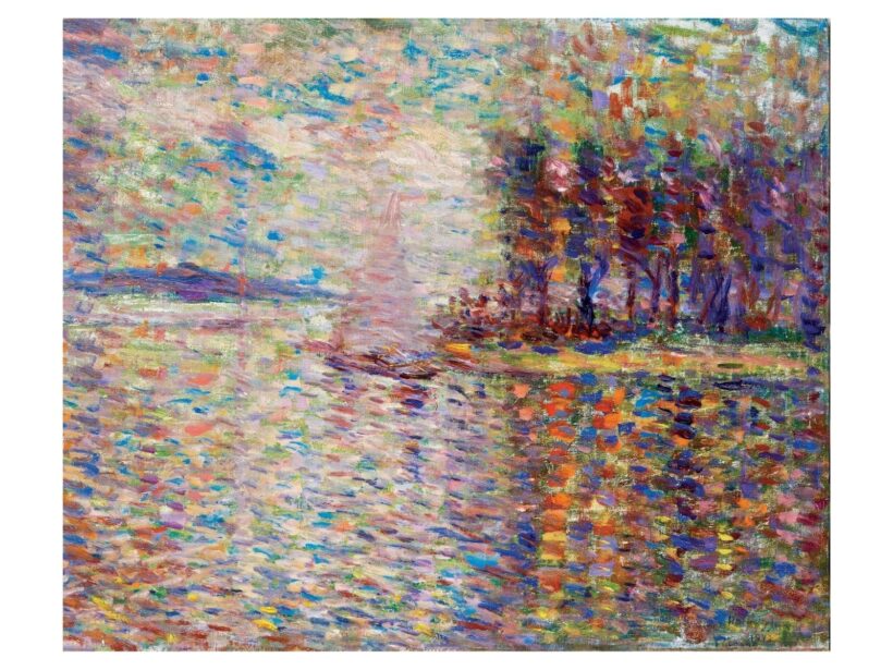 Halápy János: Naplemente a Balatonon (1943)