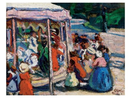 Czóbel Béla: Ringelspiel – Körhinta (1904)