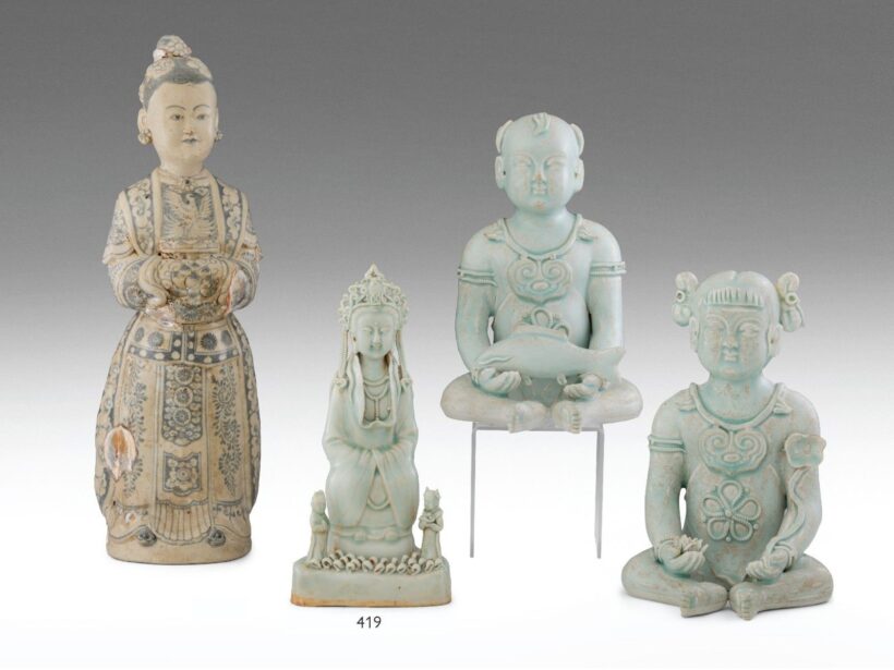 Guanyin - gyermekáldást segítő, könyörületes Bódhiszattva