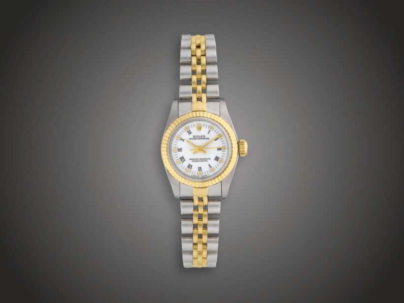 Karóra, Rolex, acél, 750 au, br. 51,8 g